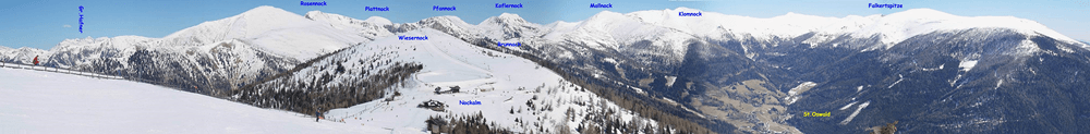 Nockberge nad Bad Kleinkirchheim – St.Oswald