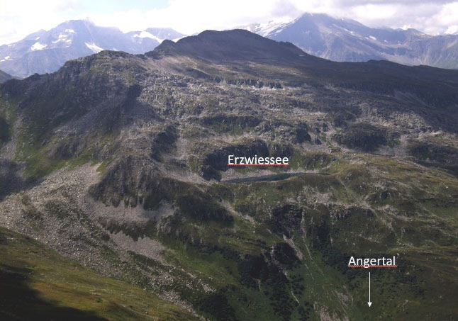 Jezero Erzwiessee 2174 m.n.m