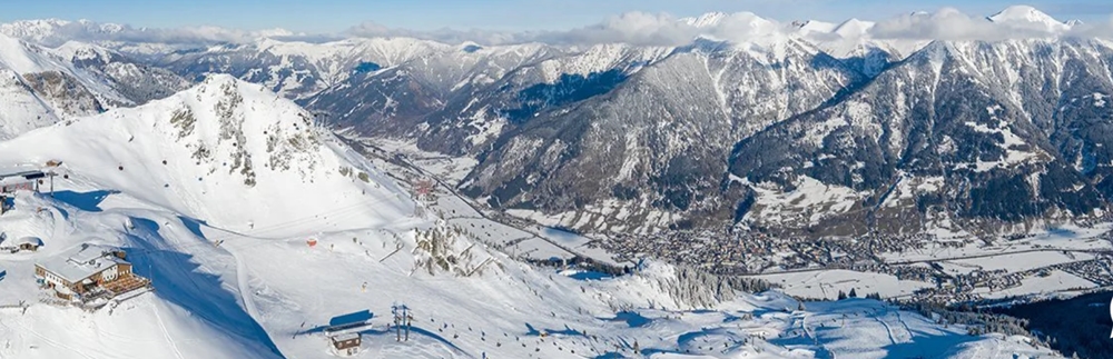 Gasteinertal – kombinace lyžování a termálních lázní